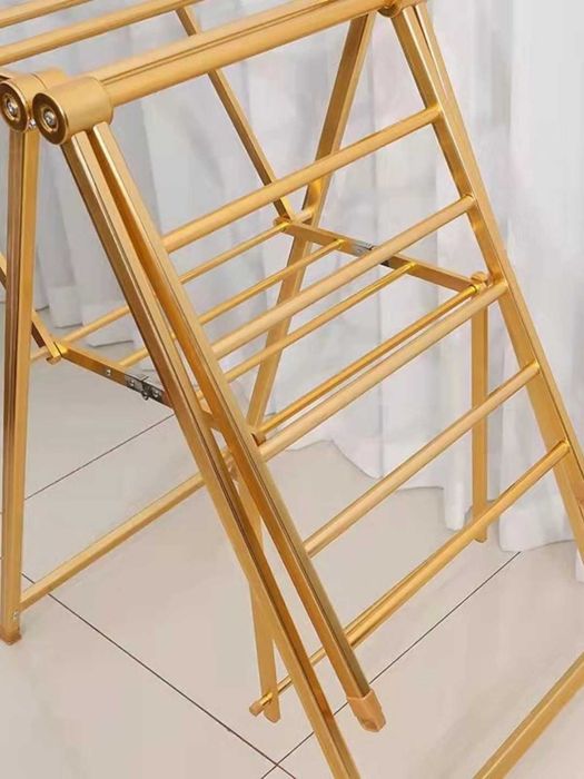 Складная сушилка для белья, металлическая Premium Gold 160 см