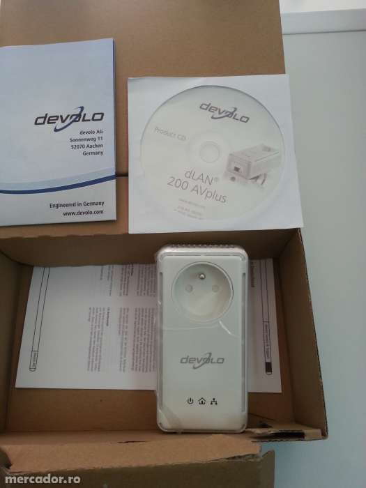 Adaptor lan priza electrica 2 bucati