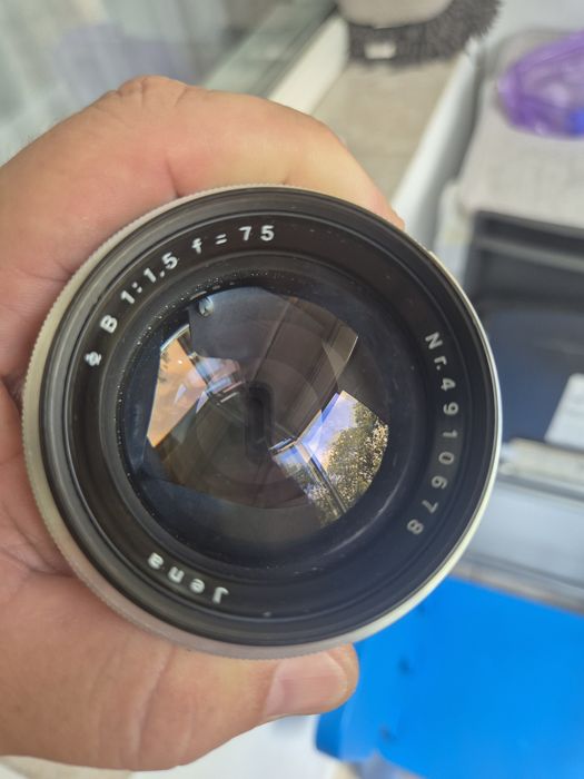 Vand Carl Zeiss Jena Biotar 75mm f/1.5.