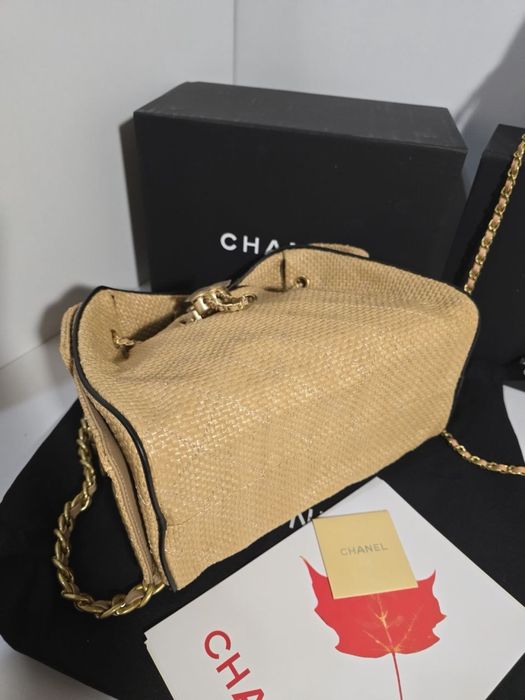 Дамска чанта Chanel Hobo 25S Raffia
