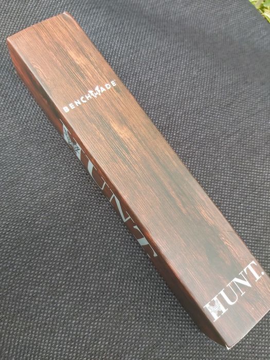 Ловен нож Benchmade HUNT голям с кожена кания