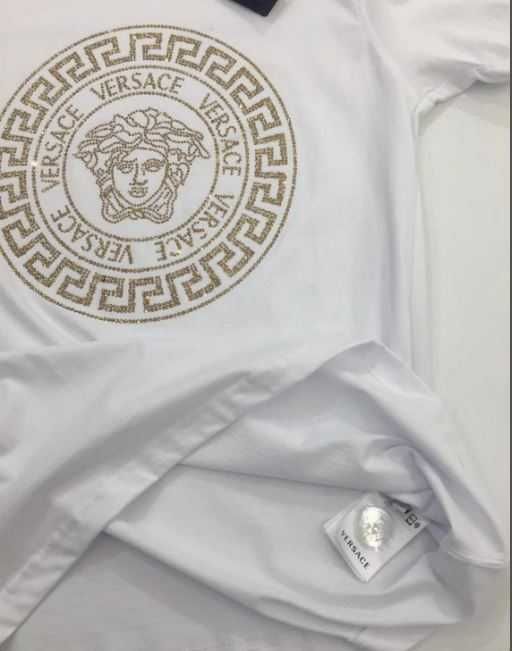 Запазена-Тениска-Versace crystal medusa