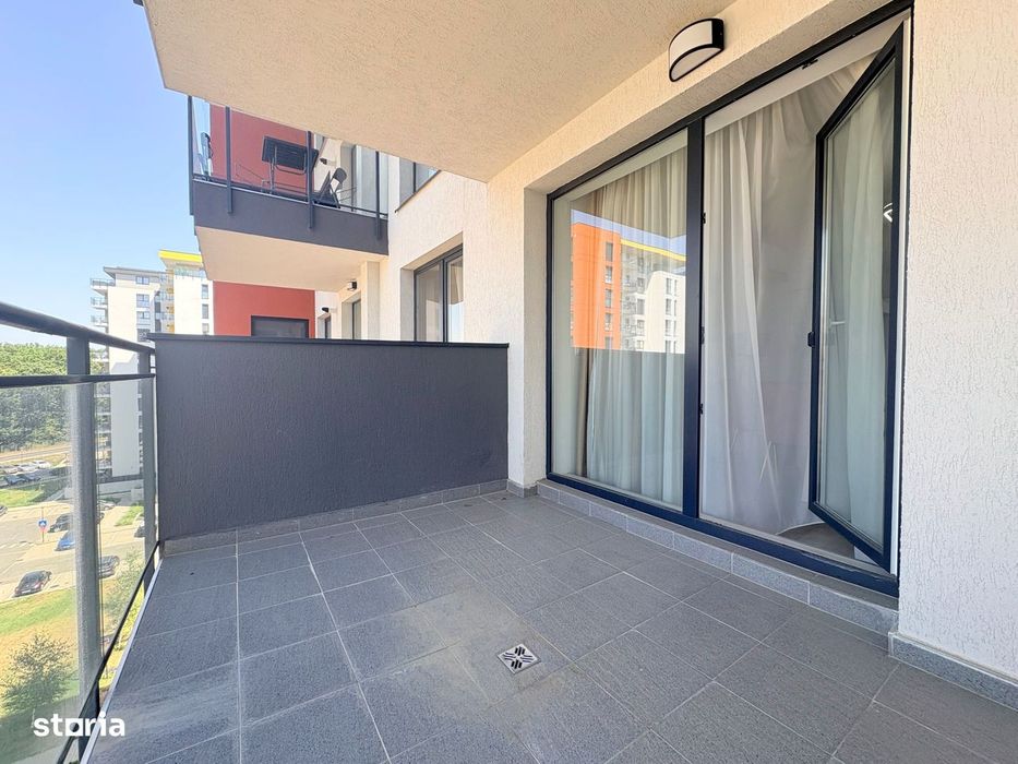 3 camere, mobilat si utilat, parcare inclusa - 550 euro