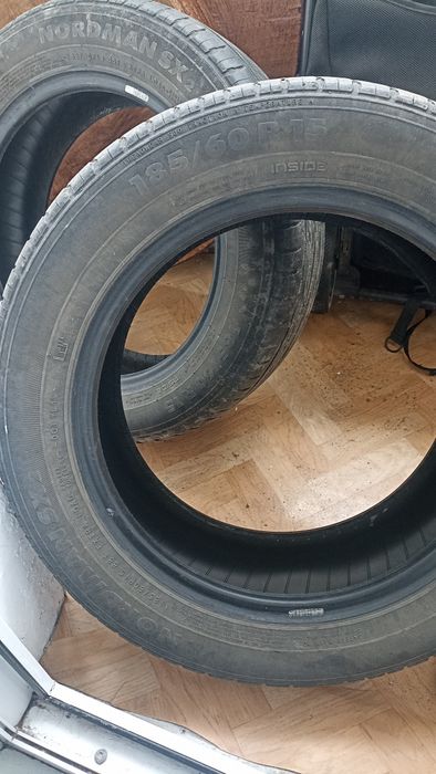 Продам летние шины 185,60,15 две штуки