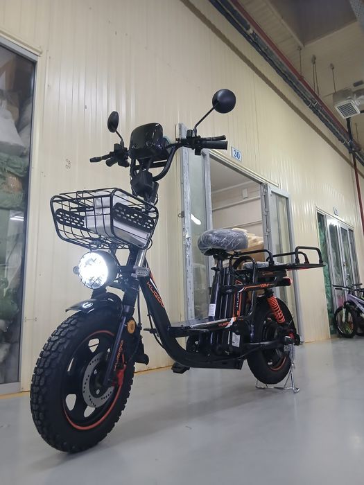 Электровелосипед вело велик курьер новый Кугоо оригинал новый купить