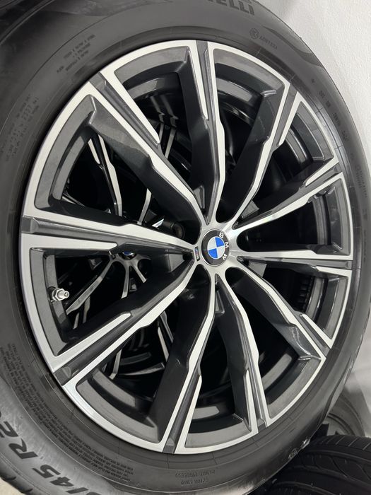 Jante Bmw X5 X6 R20 G05 G06 M740 Originale Pirelli 2024 de vara