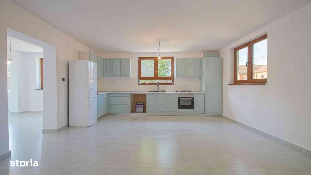 Casă renovată în Feldioara Brasov cu încălzire în pardoseală