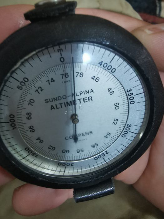 Altimetru Sundo Alpina Altimeter made in Germany