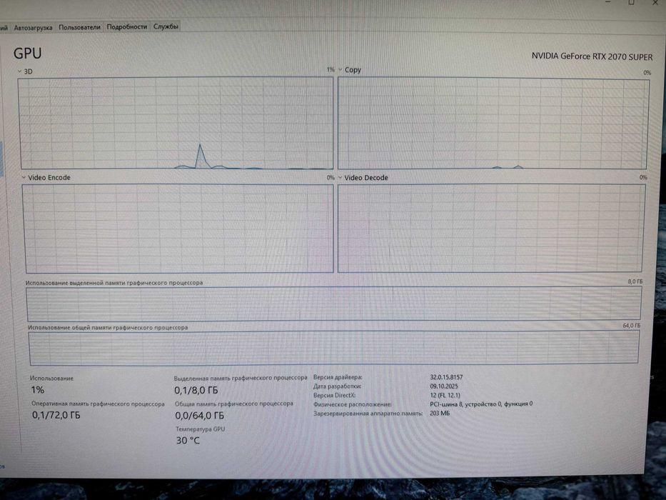 Видеокарта MSI RTX 2070 super