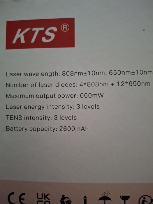 Vand aparat terapie KTS cu laser rece