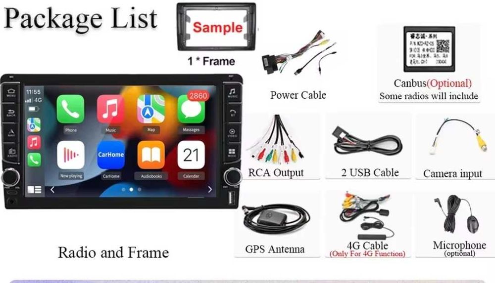 9" Мултимедия/Навигация Android 14, Toyota Rav4 (2013-2018)