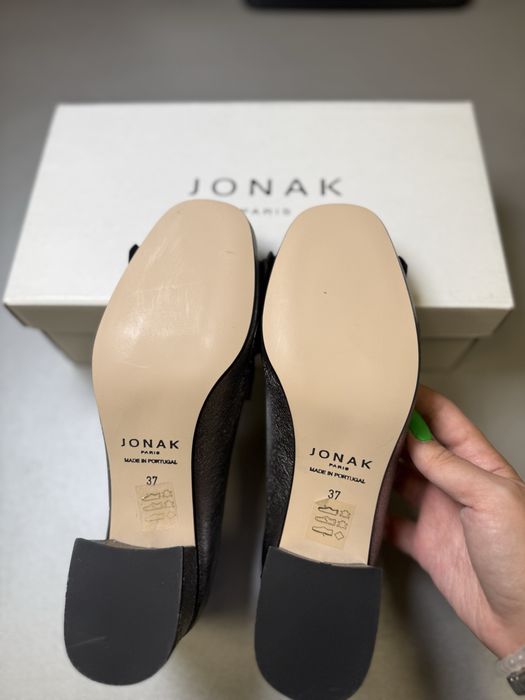 Jonak Paris VALVI дамски обувки естествена кожа металик EU 37