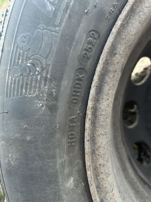 2бр Гуми с джанти Michelin Alpin 6 зимни