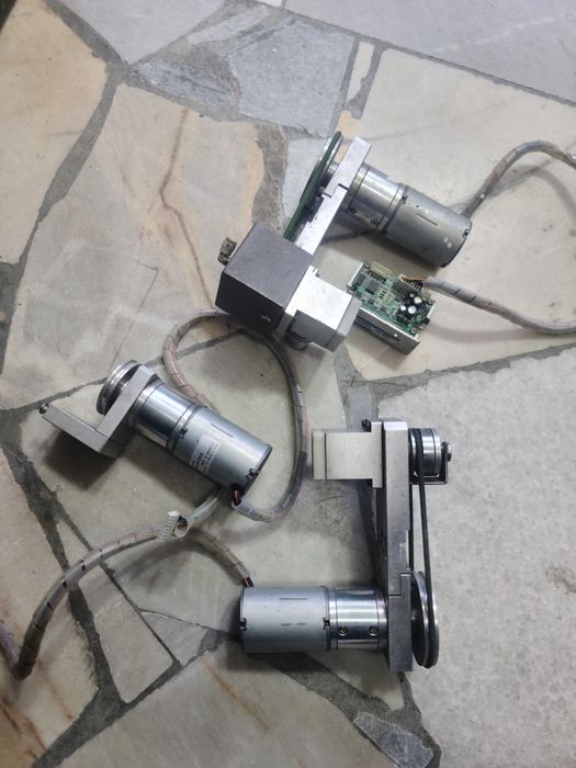 Шаговый двигатель с редуктором, для оборудования