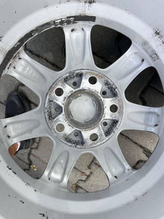 Jante aliaj 5x120mm, anvelope iarna 215/65 R16, VW T5, T6, Caravelle