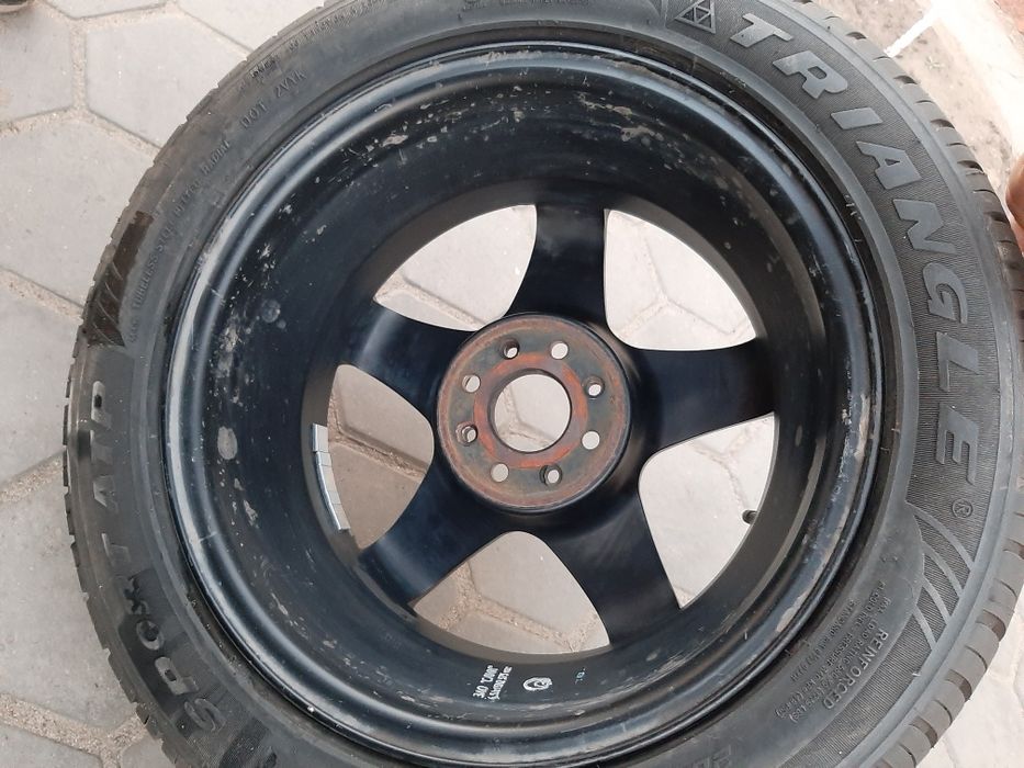 Продам Колеса кованные диски slik. Резина triangle