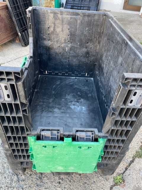 Boxpaleti pliabili din plastic