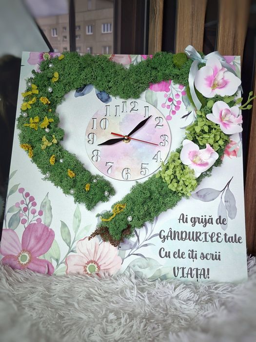 Aranjamente/flori/ceasuri/lumânări parfumate