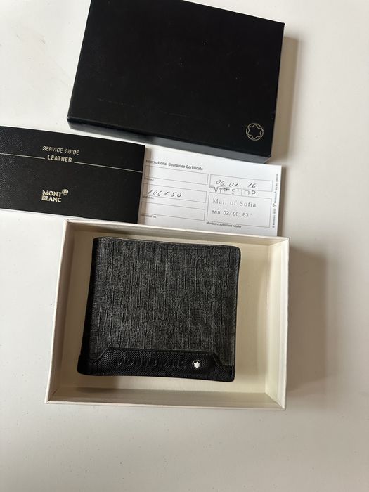 Montblanc портмоне оригинално сертификат