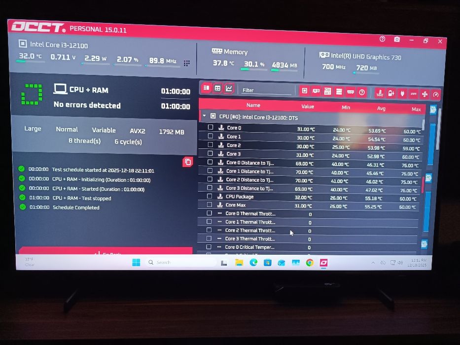 Рс Aigo FT418 с I3 12100/16gb ddr5/500 gb nvme ssd