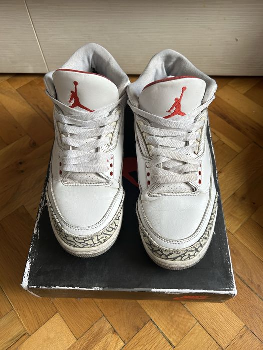 Nike Air Jordan 3 white cement