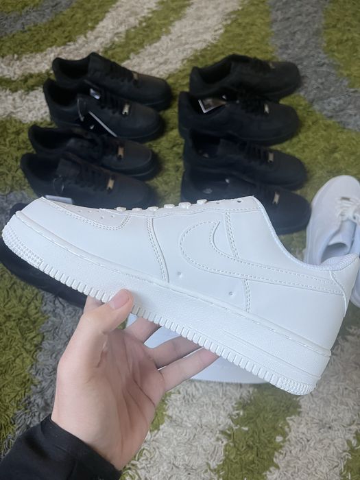 Nike Air Force 1 Alb/Negru NOU PREMIUM