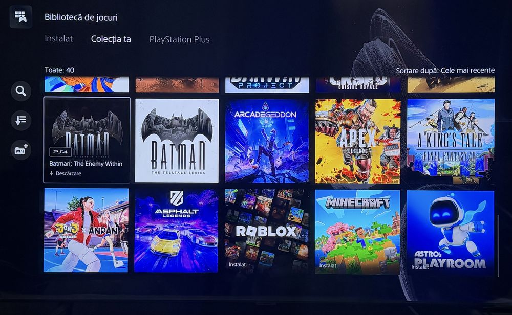 PS5 - Playstation 5 Slim Digital 1Tb + 40 jocuri
