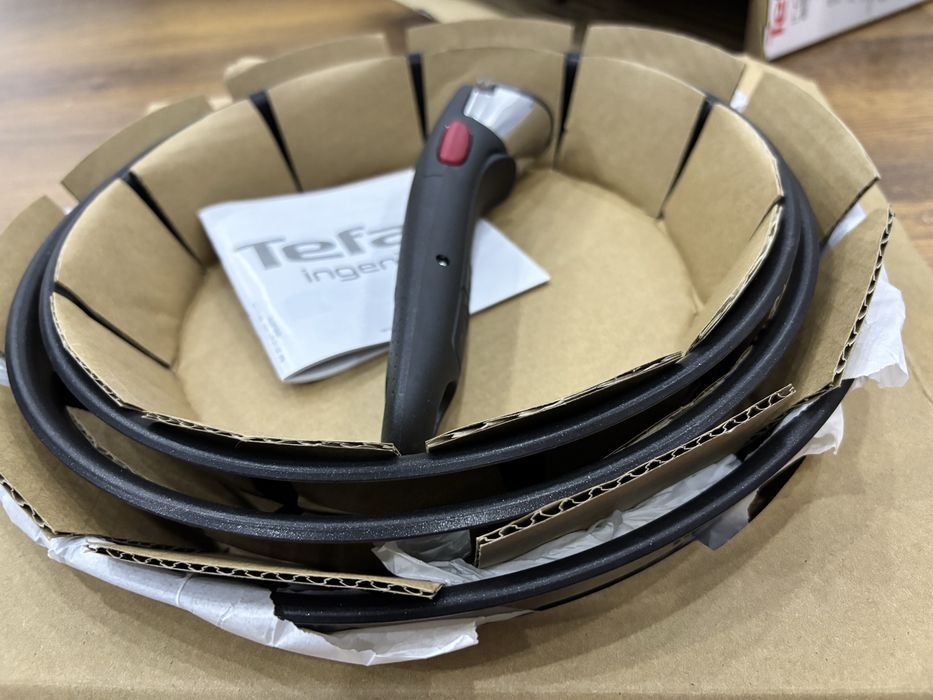 Set 4 piese TEFAL Ingenio Emotion, tigaie de 22/24/28 cm