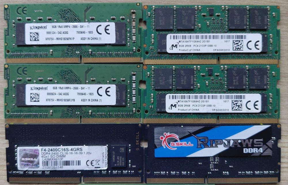 Memorii laptop DDR3L de 8gb si DDR4 de 4gb sau 8gb sau 16gb Deva • OLX.ro