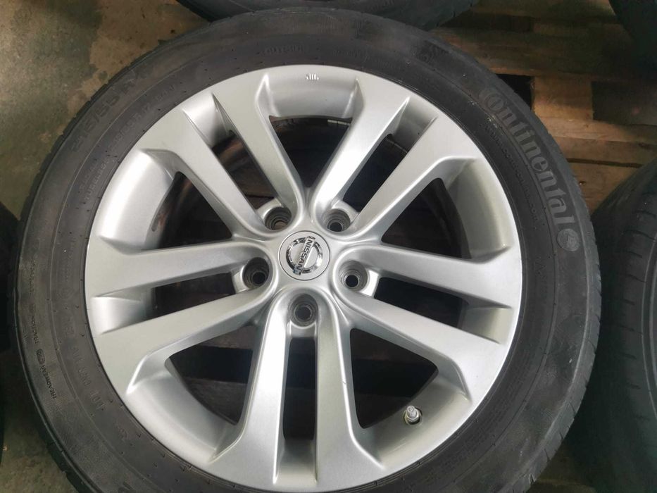 Jante originale Nissan Juke / Qashqai  R. 17 cu anvelope de vara