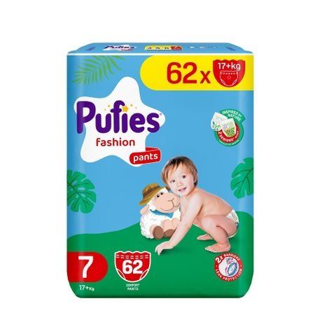 Памперси Pufies Fashion Pants, размер 7, 62 броя,