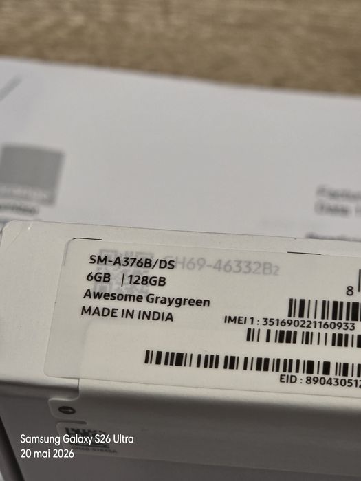 Samsung Galaxy A37 -5G / 128 GB / Sigilat / Factura si Garanție