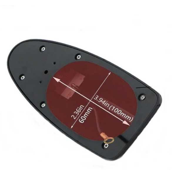 Електрическа Антена Универсална - Черна / Сива