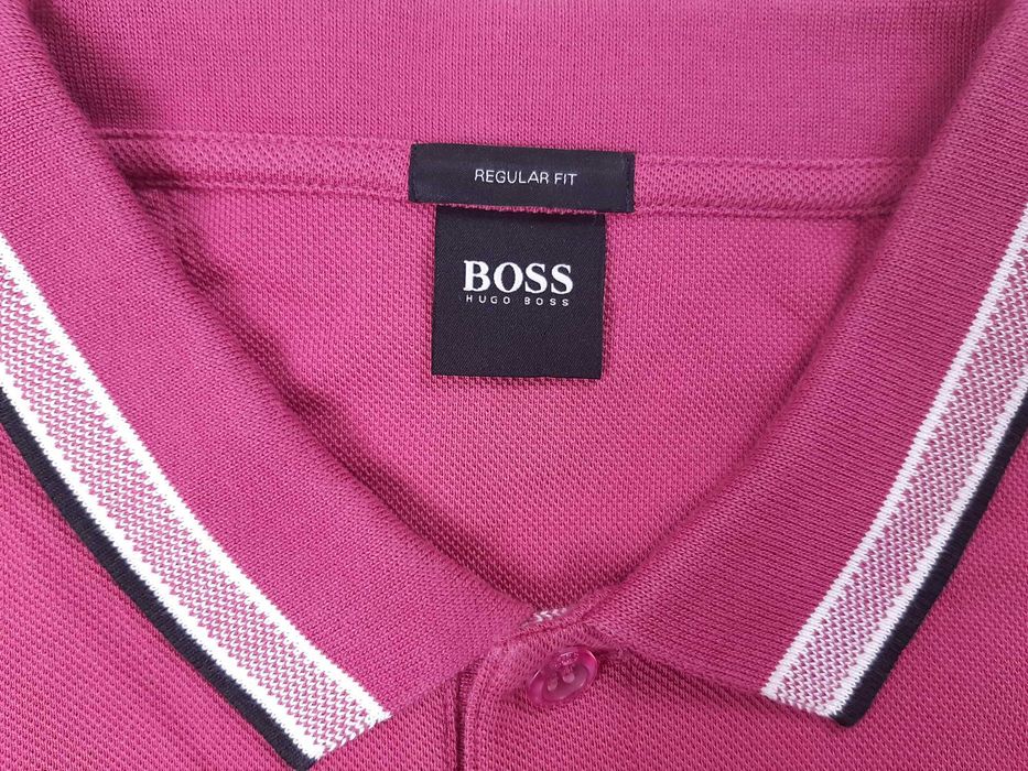 Hugo Boss Paddy - Оригинална мъжка тениска с яка размер M