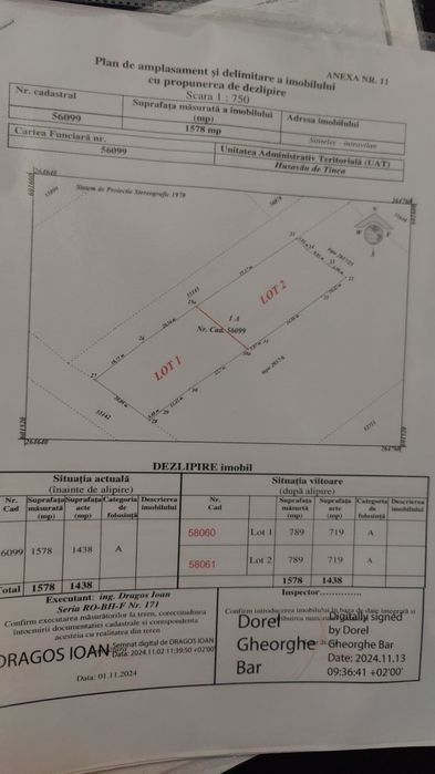 Teren intravilan de vânzare în sat Sititelec,com. Husasău de Tinca
