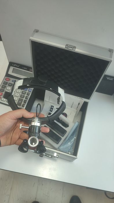 Лобный рефлектор премиум 2 батарейка