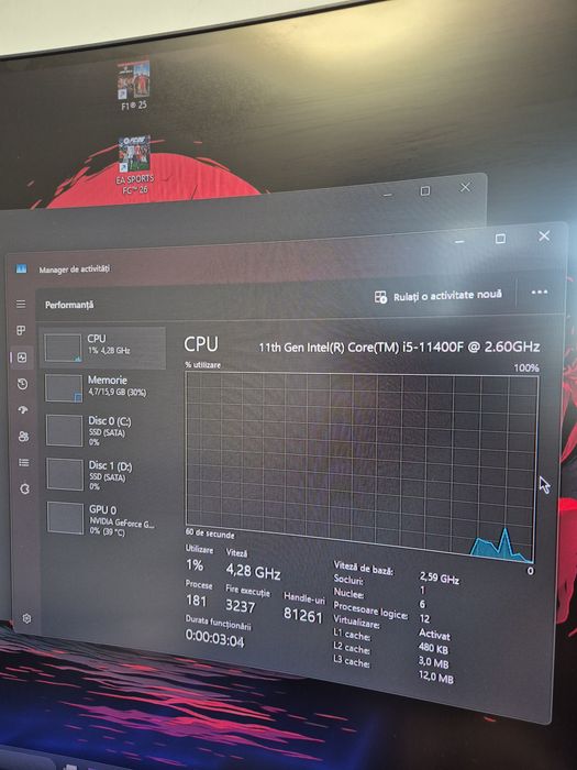 Pc Gaming I5-11400F, GTX 1660 TI 6Gb, 16Gb RAM,  1T SSD