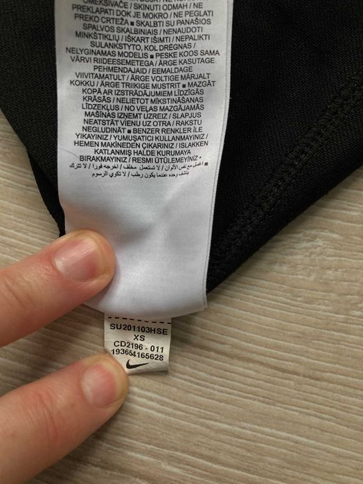 Найк Нидерландия Холандия Nike  Holland Nederlands блуза фланела XS