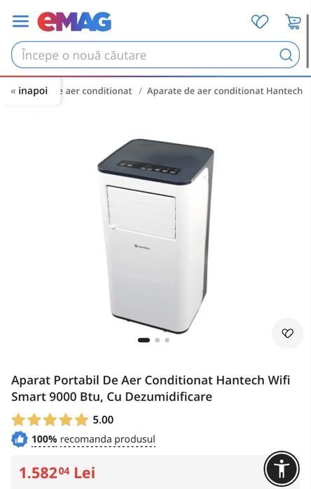 Aparat Aer Conditionat , Mobil / Portabil , NOU , Sigilat