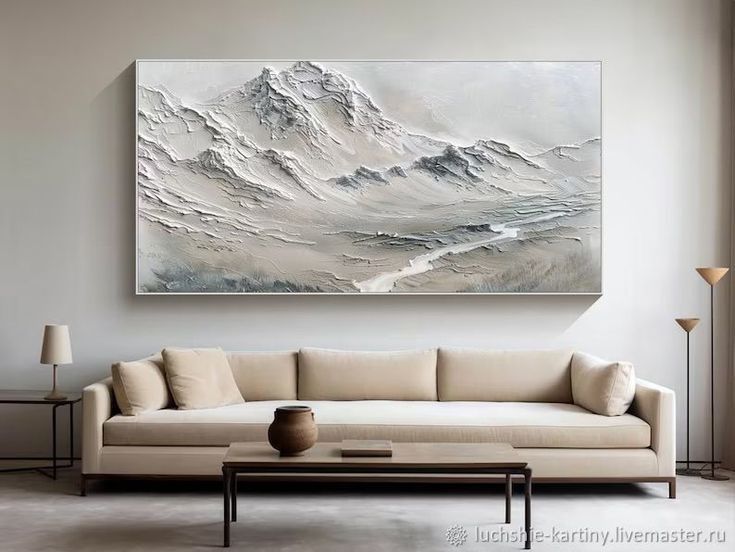 Картина в интерьер, текстурная