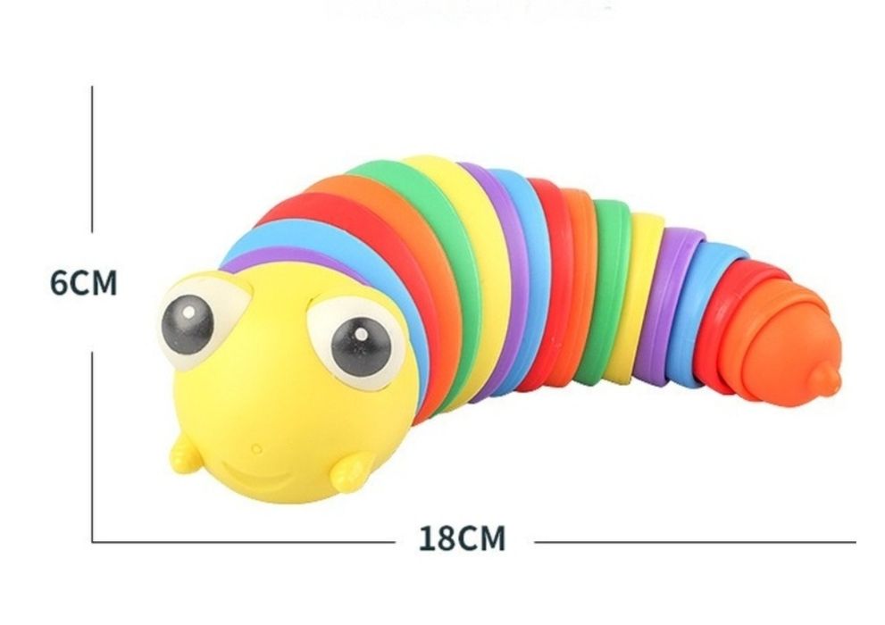 Игрушка антистрес ,гусеница