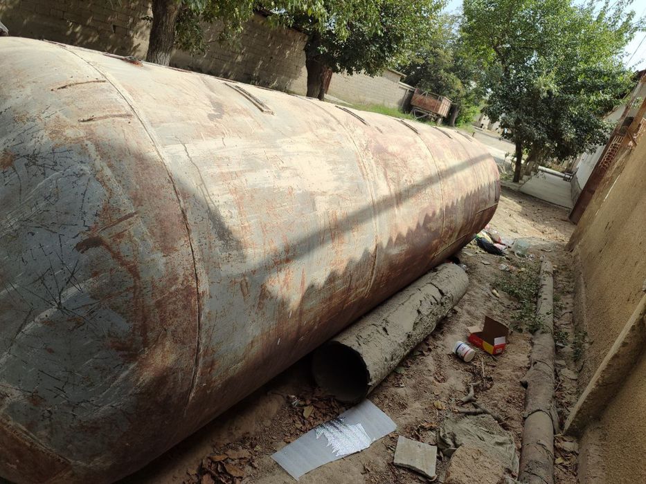 Бочка 6 метир узунлиги 1.40 балатлиги 9.5 тон сув кетади