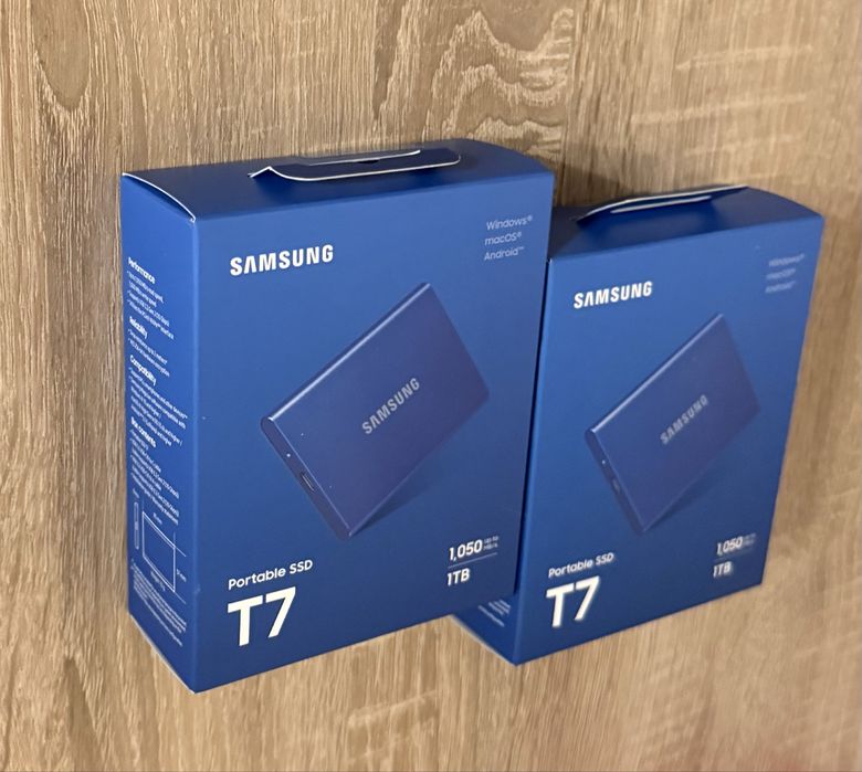 SSD Portabil 1TB Samsung T7 NOU SIGILAT ! / Portable ssd Hard Disc HDD