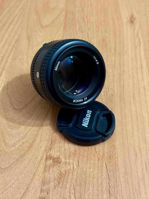 Обективи NIkon Nikkor AF 50mm f1.4 D + Nikkor 85mm f/1.8D