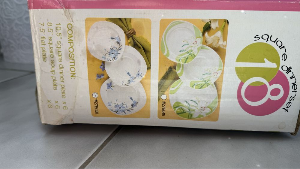 Порселанов сервиз чинийки