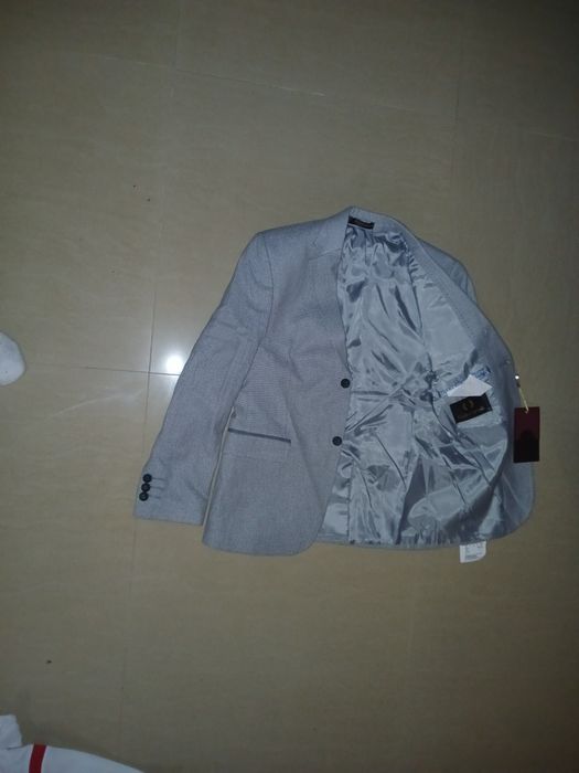 Sacou copii culoare gri