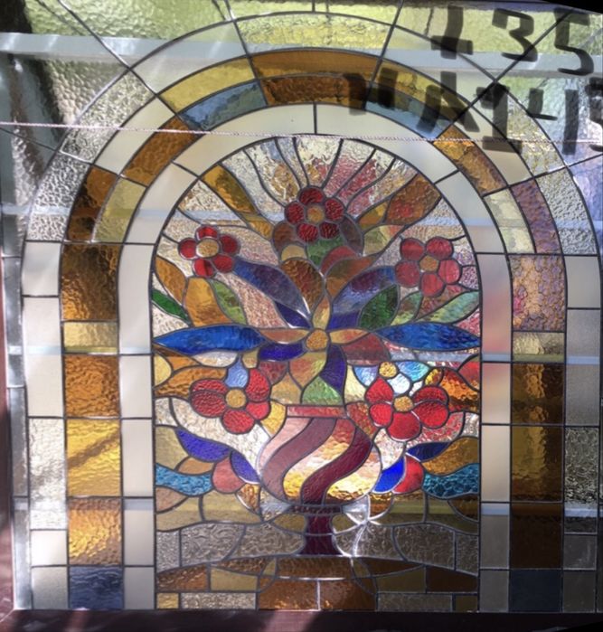 Пана от мозайка , витраж и др класически техники.