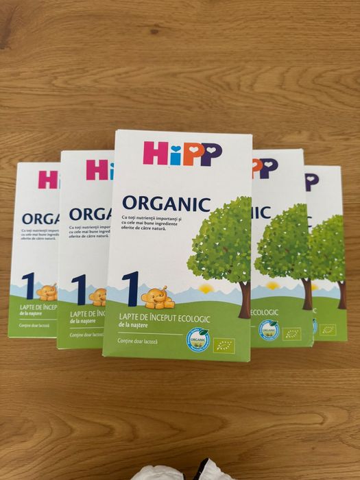 HIPP Organic 1 – lapte praf pentru sugari – 6 cutii sigilate