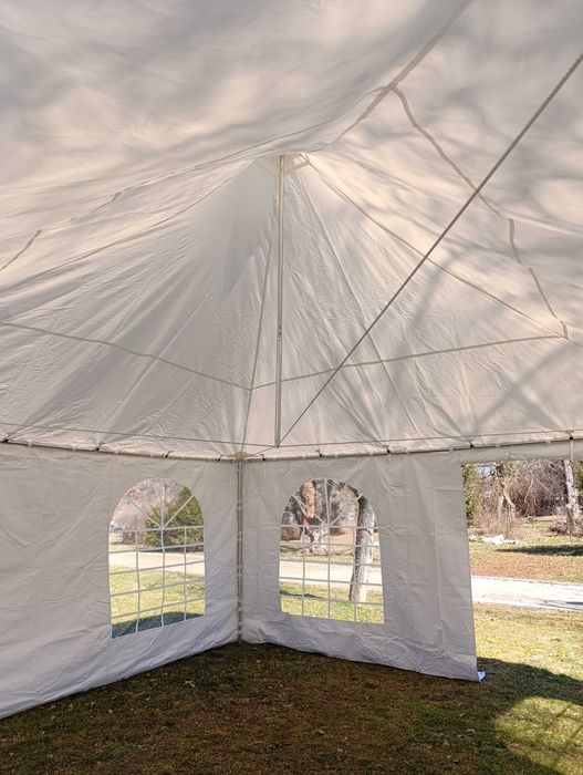 Островърха шатра за събития 6 х 6 м 480 см височина