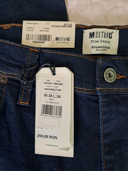 Blugi Mustang Washington noi pentru bărbaţi.